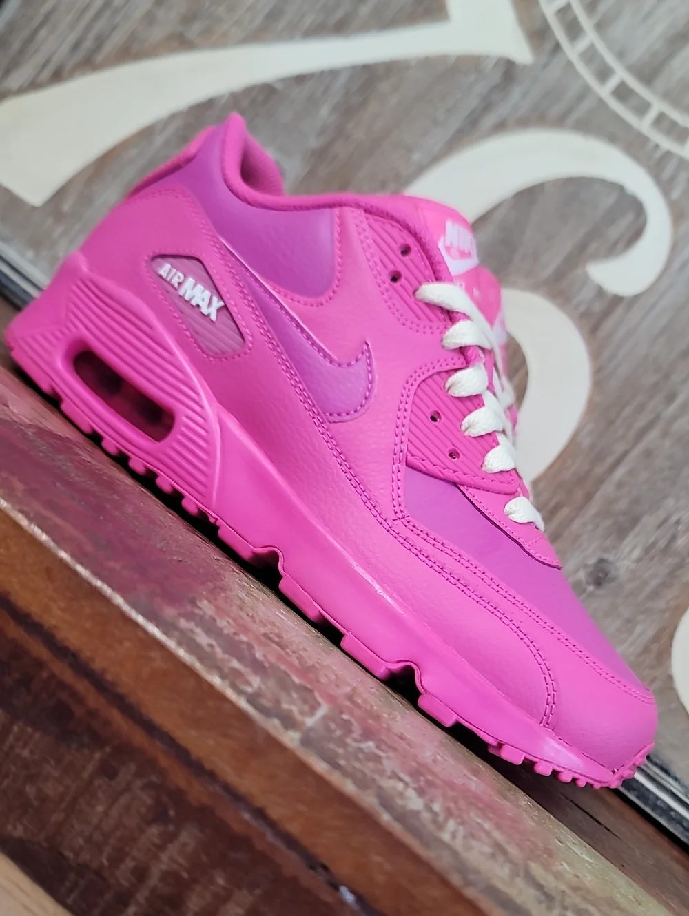 🔥 Nike Air Max 90 'Laser Fuchsia' Wmns 6.5 (Good/like New) Fast Shipping
